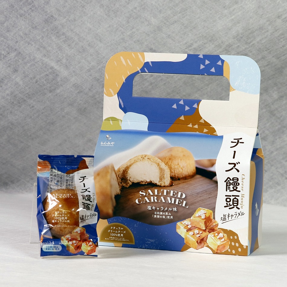 らんみやチーズ饅頭塩キャラメル
