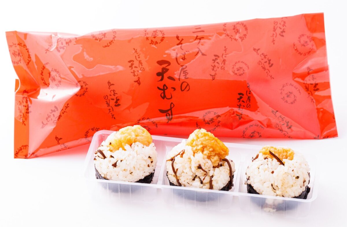 そば屋の天むす