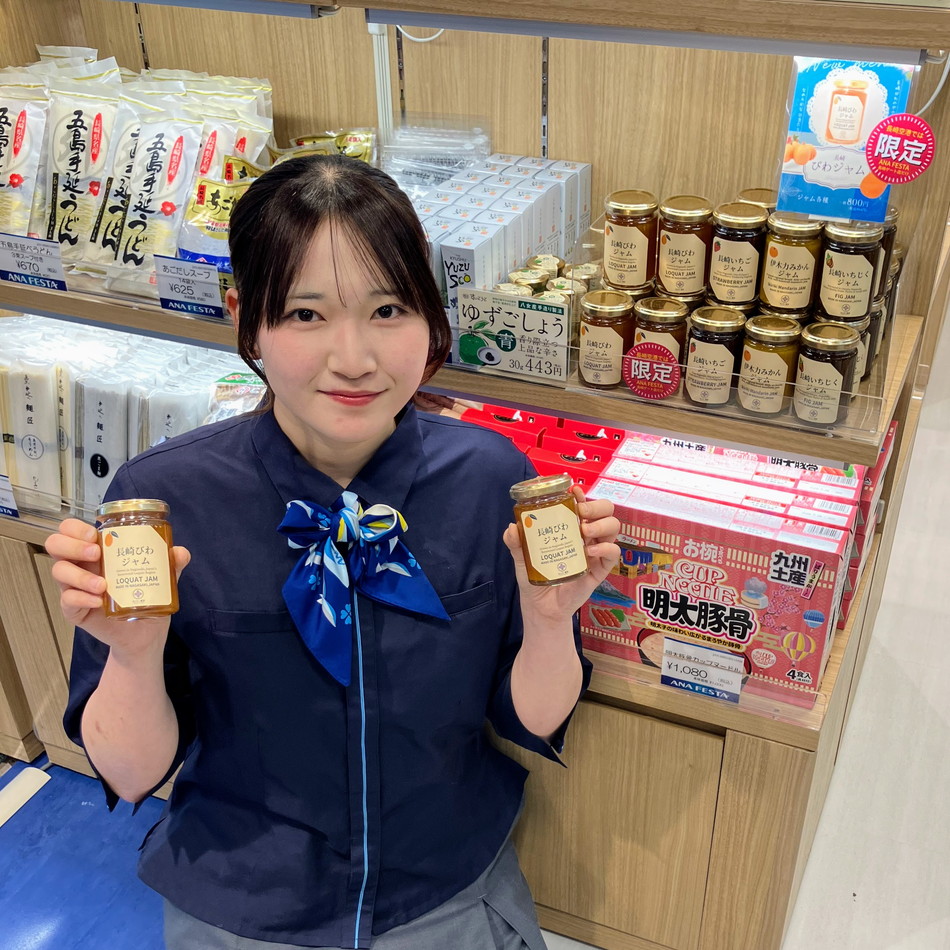 長崎ゲート店リニューアル　びわジャム　キャスト写真