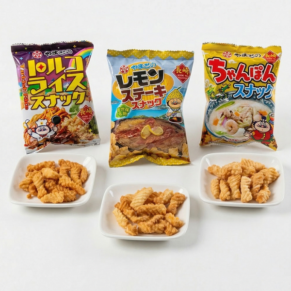 長崎ゲート店キャンペーンプレゼント商品画像　ご当地グルメスナック