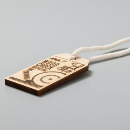 <ANAオリジナル>ANAチョーク再利用タグ(車輪/漢字)