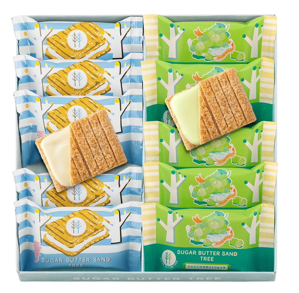 シュガーバターサンドの木　シャインマスカットコレクション12個