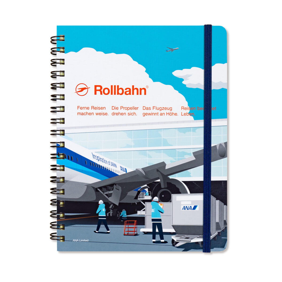 ＜ANAオリジナル＞ロルバーン ポケット付メモ L（出発前）