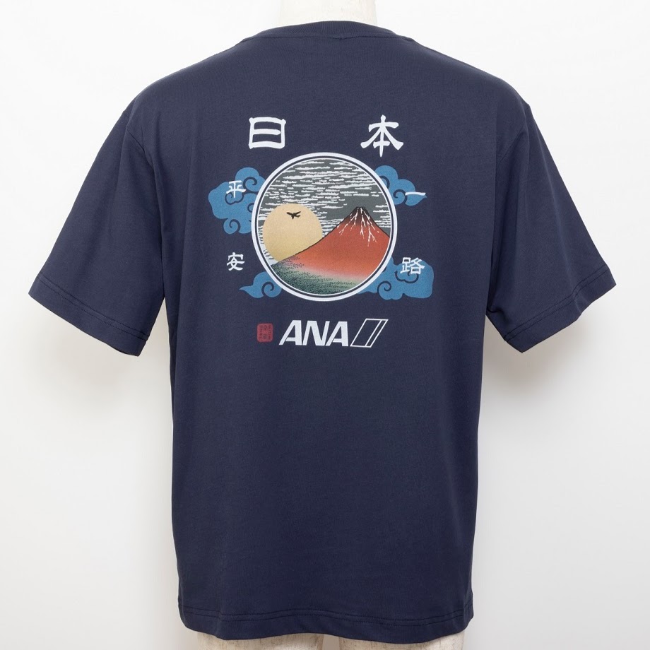 ANA浮世絵Tシャツ 赤富士